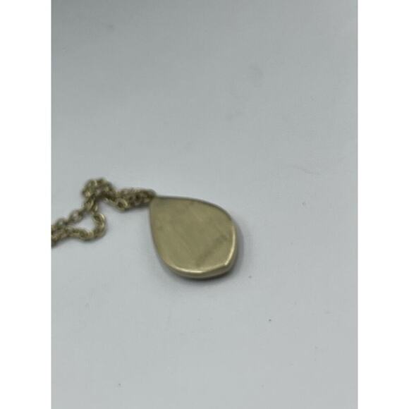 Silpada K & R Weekender Gold Plated Teardrop Crystal Accent necklace KRN0084 - Picture 11 of 15